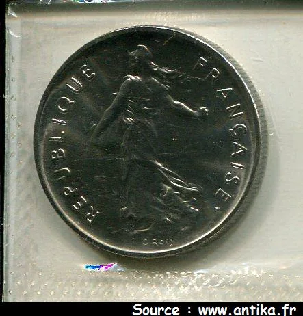 5 FRANCS SEMEUSE Cupro-nickel