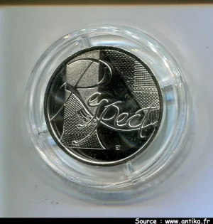 25 EUROS ARGENT MONNAIE DE PARIS VALEURS DE LA REPUBLIQUE
