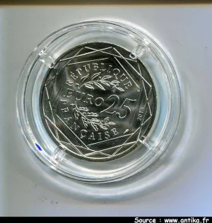 25 EUROS ARGENT MONNAIE DE PARIS VALEURS DE LA REPUBLIQUE