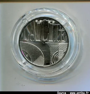 25 EUROS ARGENT MONNAIE DE PARIS VALEURS DE LA REPUBLIQUE