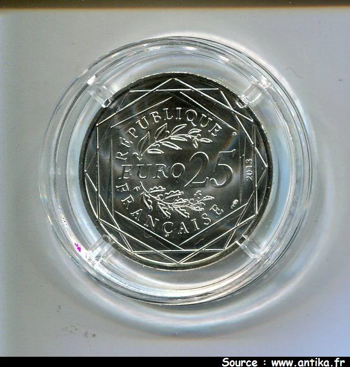 25 EUROS ARGENT MONNAIE DE PARIS VALEURS DE LA REPUBLIQUE