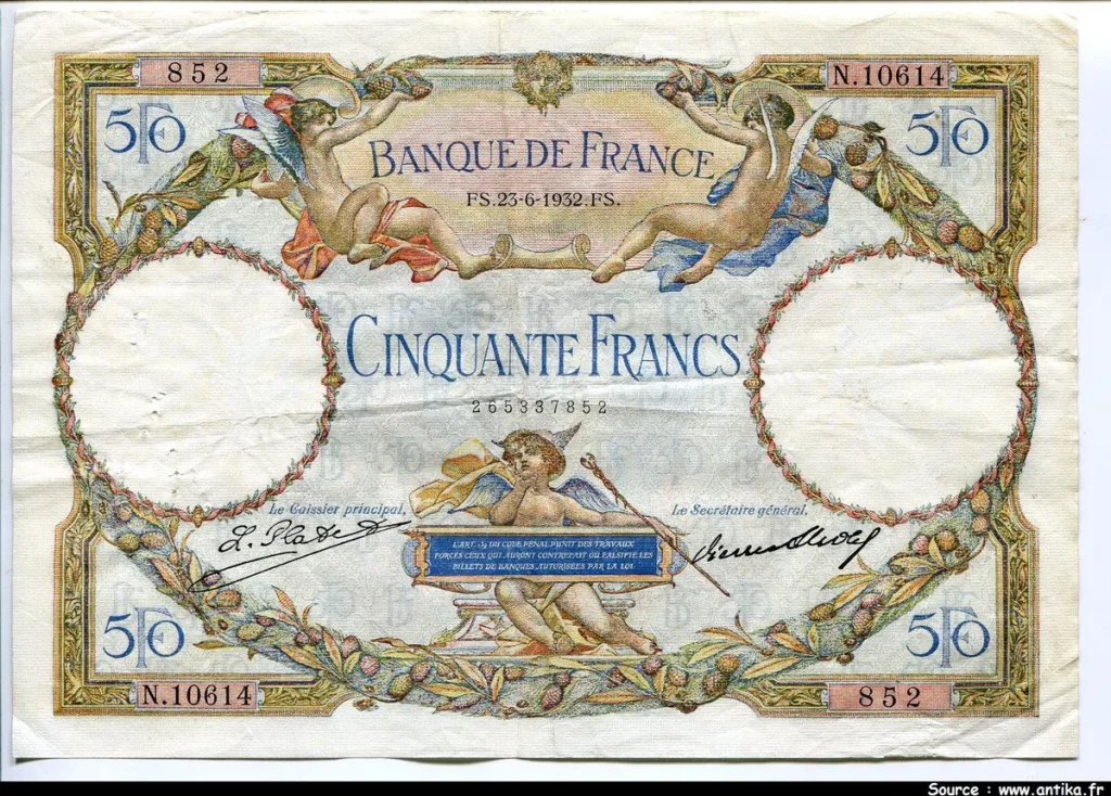 50 FRANCS LOM - Type 1927 Modifié