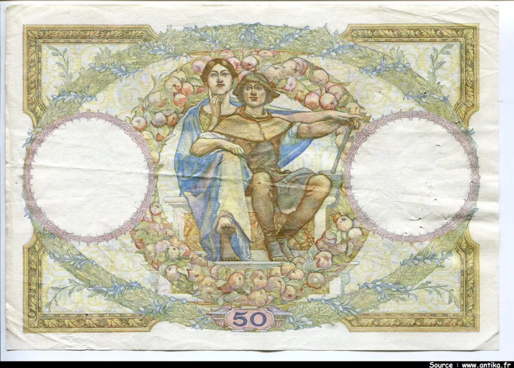 50 FRANCS LOM - Type 1927 Modifié