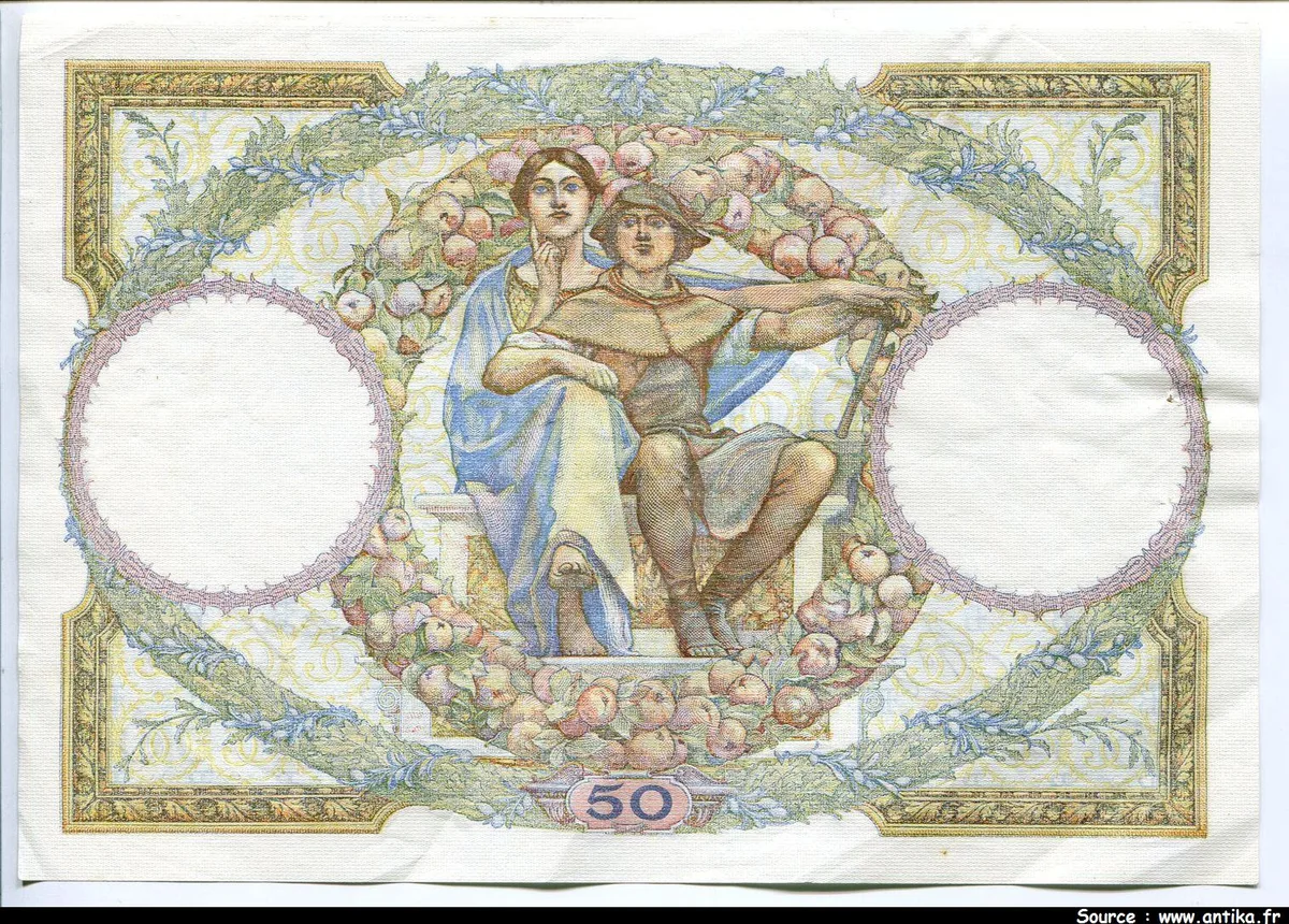 50 FRANCS LOM - Type 1927 Modifié