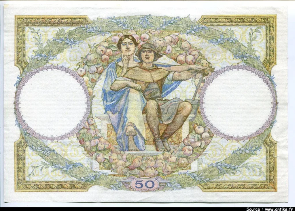 50 FRANCS LOM - Type 1927 Modifié