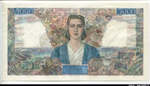 5000 FRANCS EMPIRE Français - Type 1942
