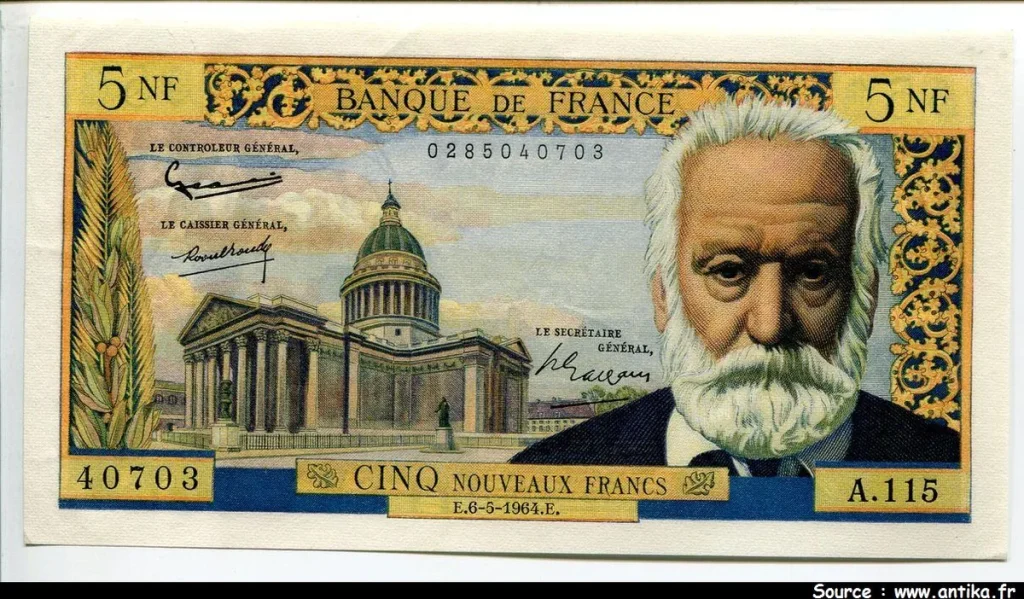 5 NF VICTOR HUGO - Type 1959