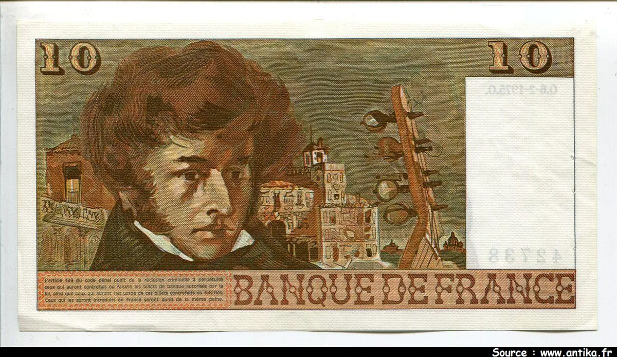 10 FRANCS BERLIOZ - Type 1972