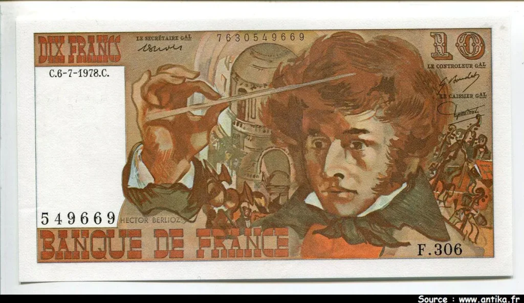 10 FRANCS BERLIOZ - Type 1972