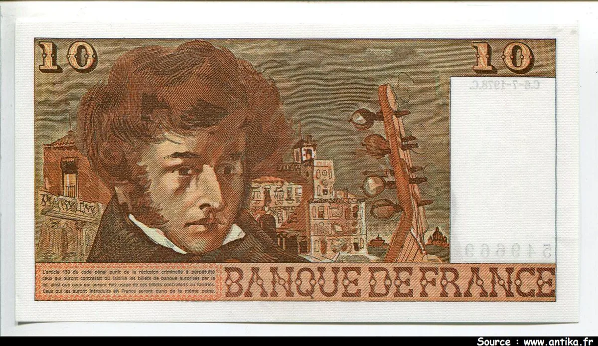 10 FRANCS BERLIOZ - Type 1972