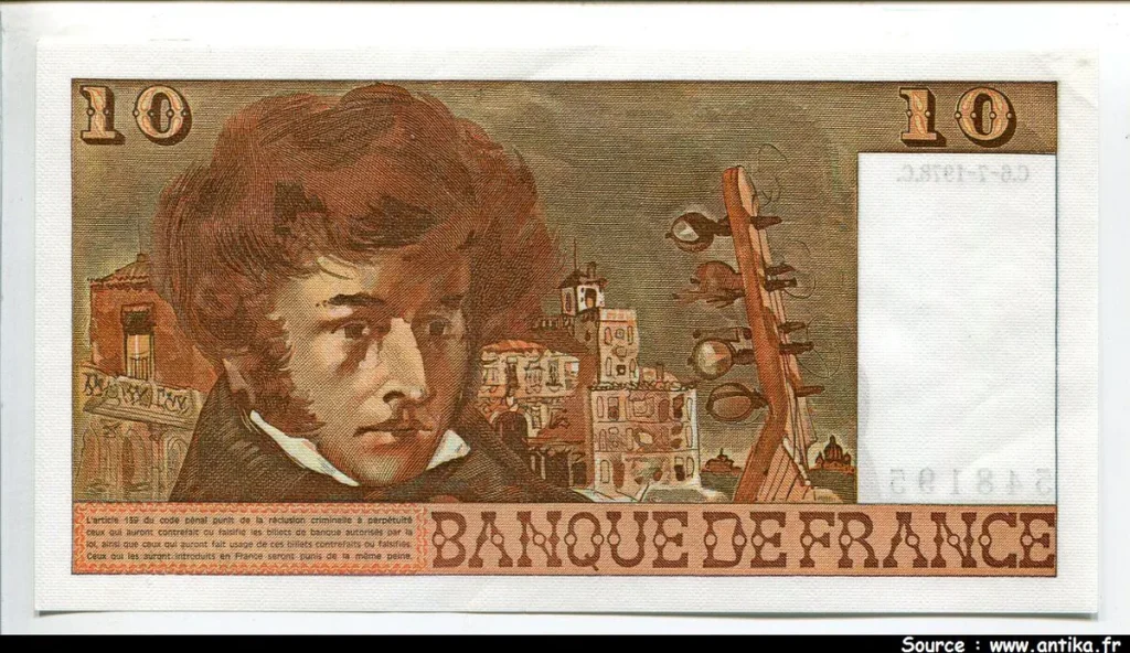 10 FRANCS BERLIOZ - Type 1972