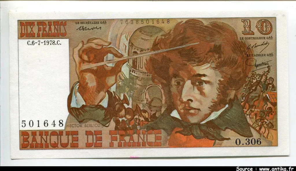 10 FRANCS BERLIOZ - Type 1972