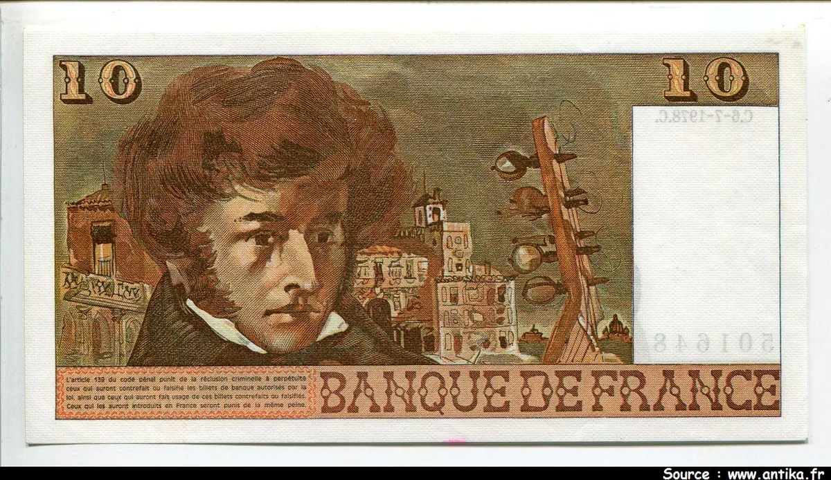 10 FRANCS BERLIOZ - Type 1972