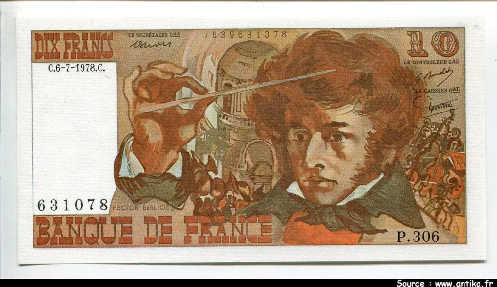 10 FRANCS BERLIOZ - Type 1972