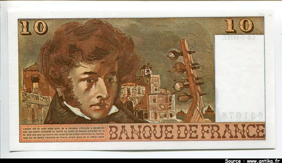 10 FRANCS BERLIOZ - Type 1972