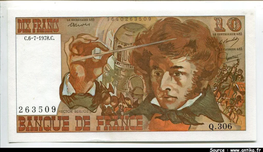 10 FRANCS BERLIOZ - Type 1972