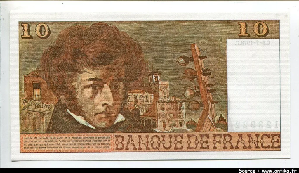 10 FRANCS BERLIOZ - Type 1972