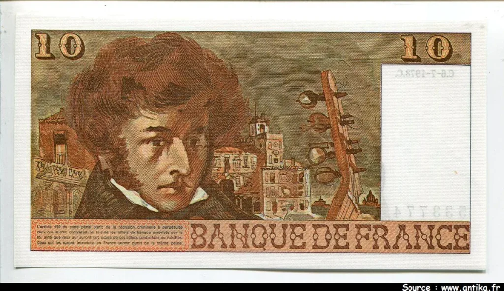 10 FRANCS BERLIOZ - Type 1972