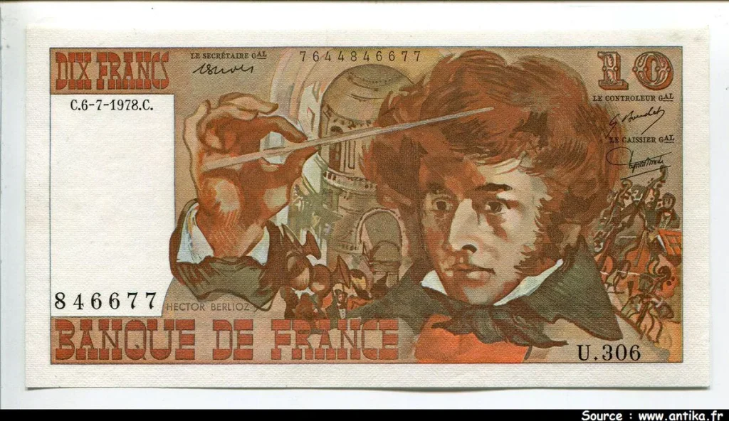 10 FRANCS BERLIOZ - Type 1972