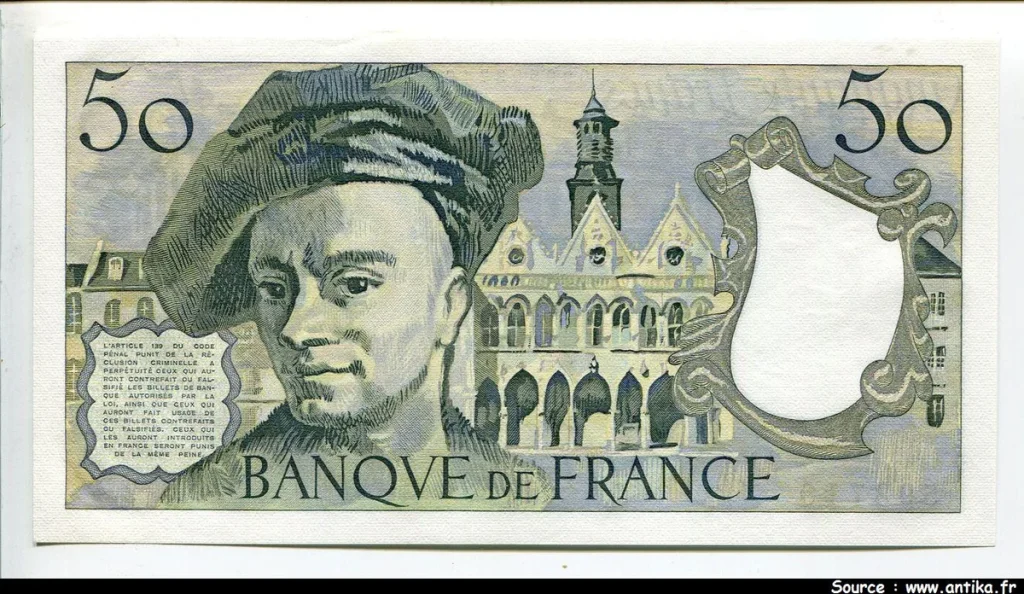 50 FRANCS QUENTIN - Type 1976