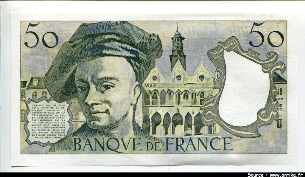 50 FRANCS QUENTIN - Type 1976