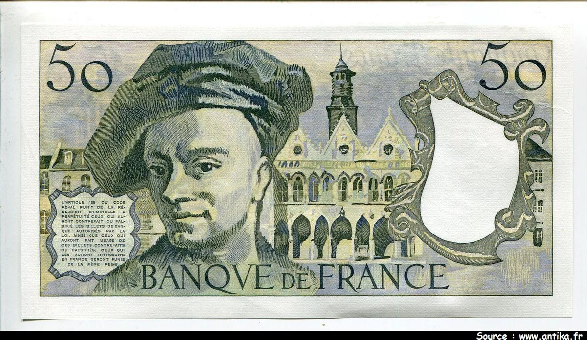 50 FRANCS QUENTIN - Type 1976