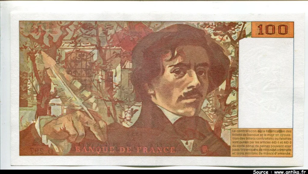 100 FRANCS DELACROIX - Type 1978 "442-1 & 442-2"