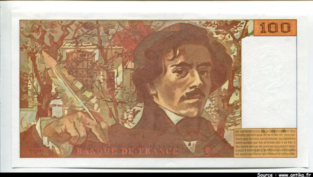 100 FRANCS DELACROIX - Type 1978 "442-1 & 442-2"