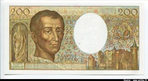 200 FRANCS MONTESQUIEU -Type 1981