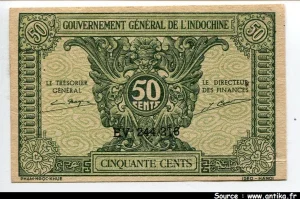 50 CENTS Vert Gvt Gl 2ème émiss°