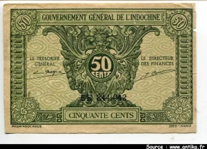 50 CENTS Vert Gvt Gl 2ème émiss°