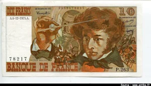 10 FRANCS BERLIOZ - Type 1972