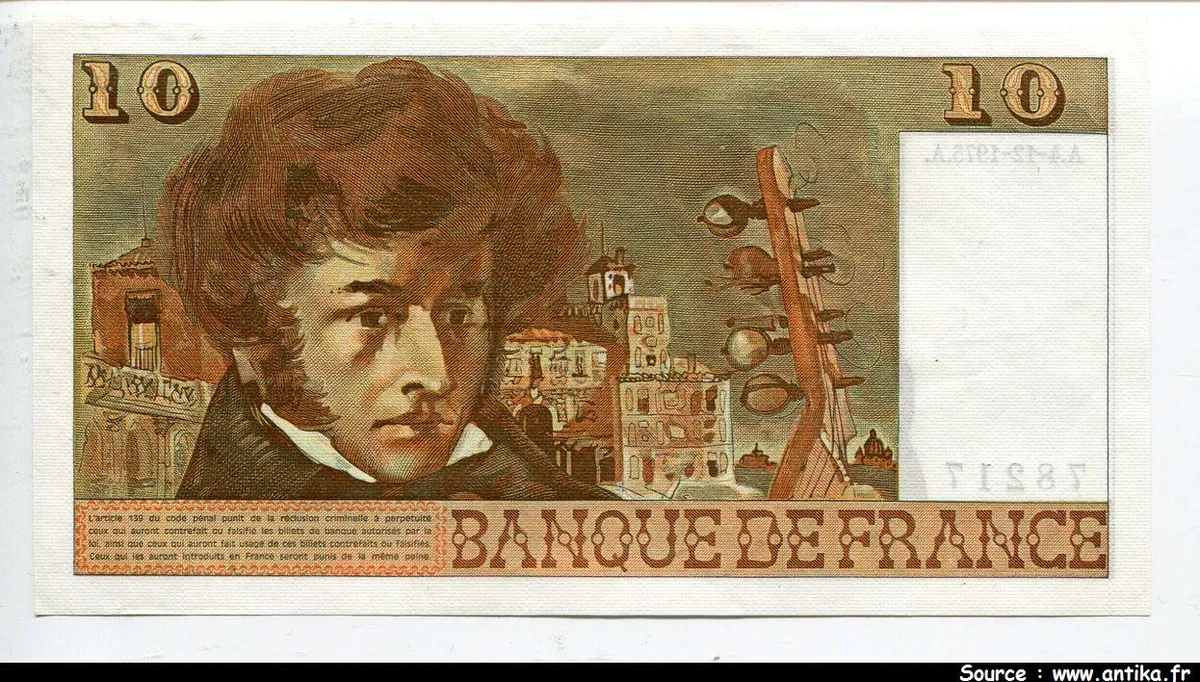 10 FRANCS BERLIOZ - Type 1972
