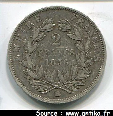 2 FRANCS NAP III T.N