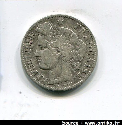 2 FRANCS CERES avec légende