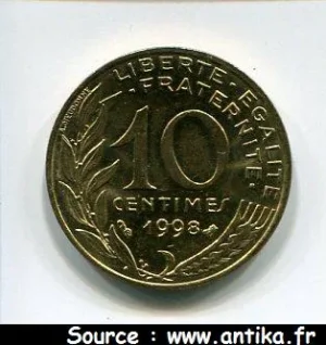 10 CENTIMES MARIANNE