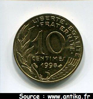 10 CENTIMES MARIANNE