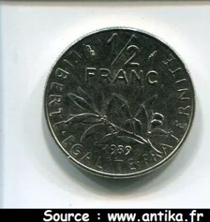 1/2 FRANC SEMEUSE