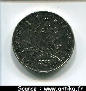 1/2 FRANC SEMEUSE