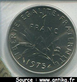 1 FRANC SEMEUSE