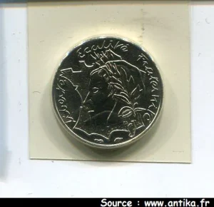 10 FRANCS REPUBLIQUE JIMENEZ