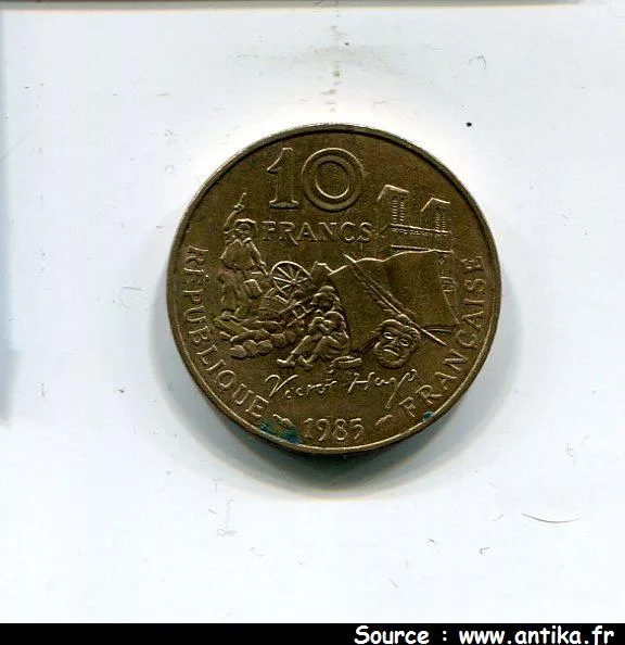 10 FRANCS VICTOR HUGO