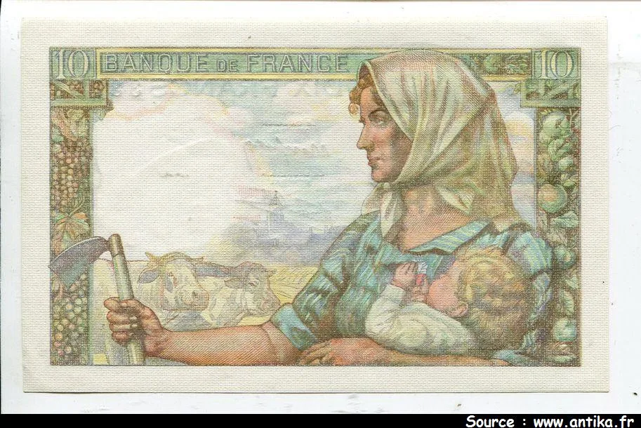 10 FRANCS MINEUR - type 1941