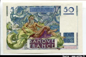50 FRANCS LE VERRIER - Type 1946