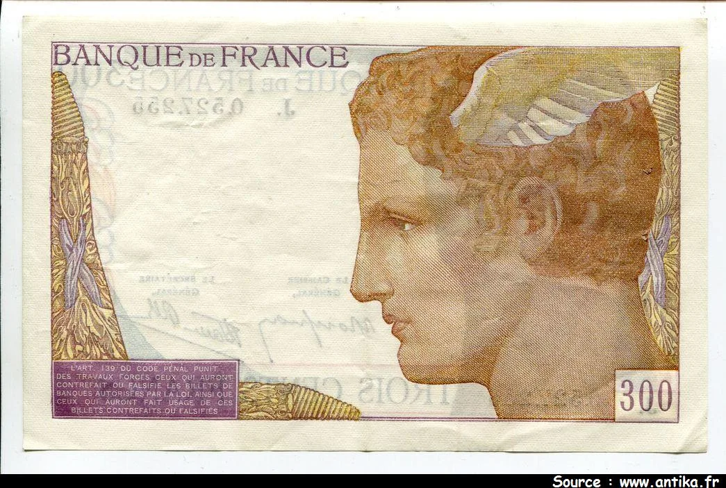 300 FRANCS - Type 1938
