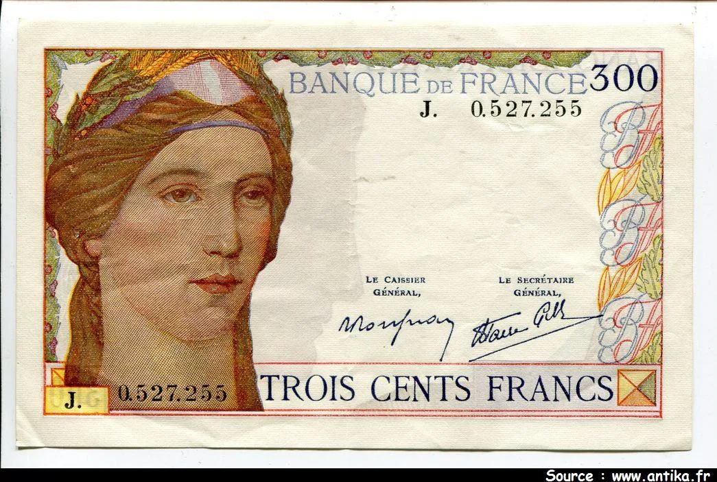 300 FRANCS - Type 1938