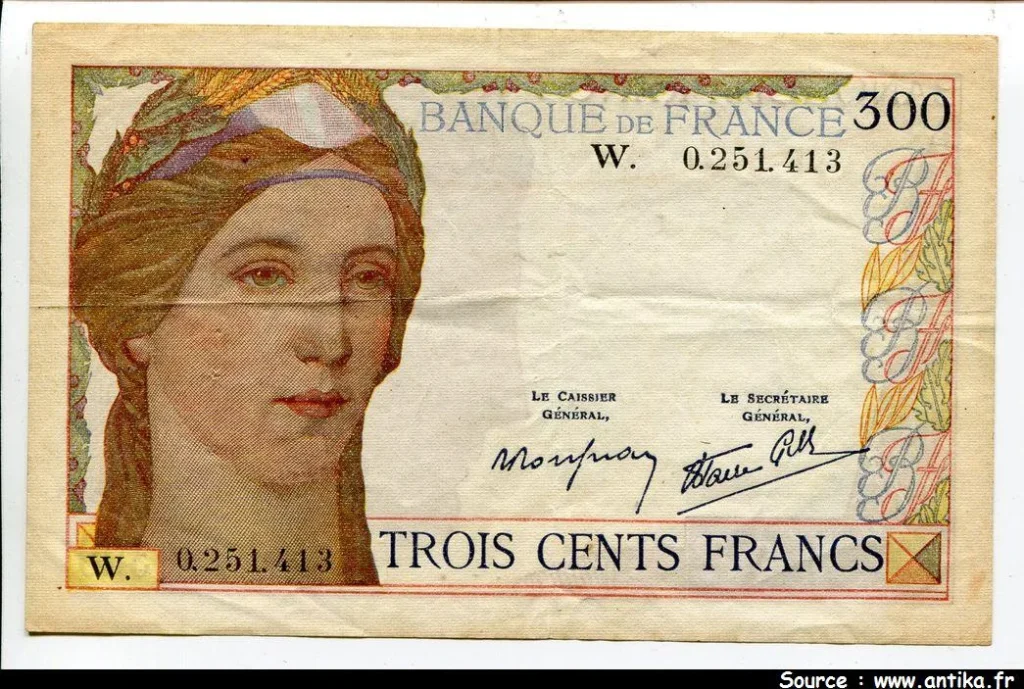 300 FRANCS - Type 1938