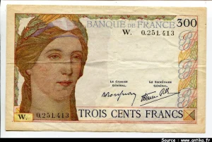 300 FRANCS - Type 1938