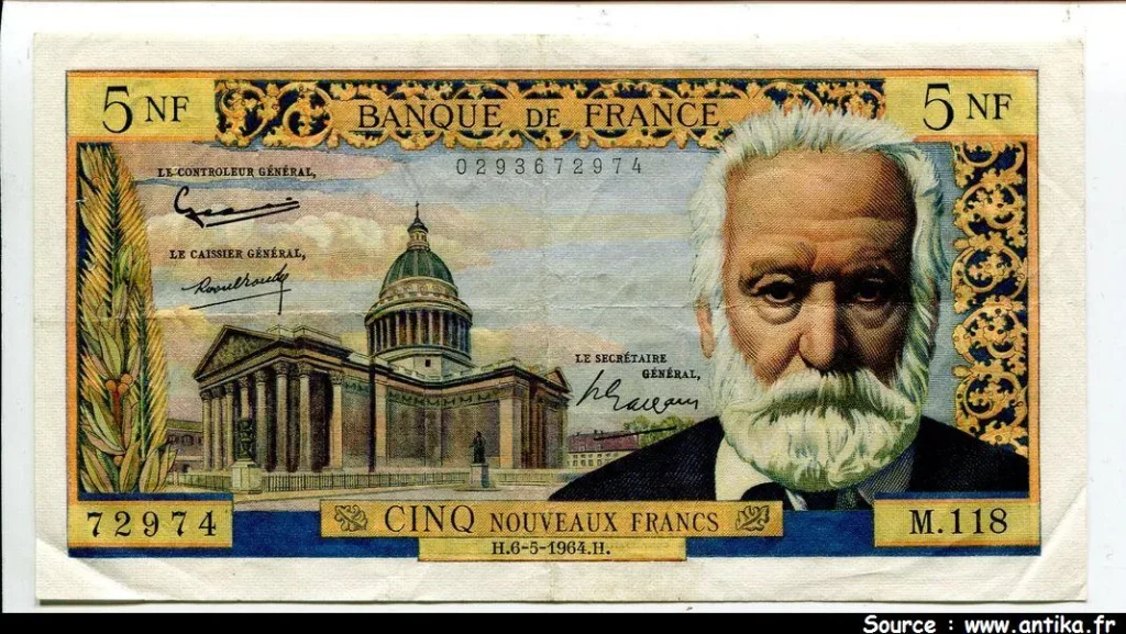 5 NF VICTOR HUGO - Type 1959