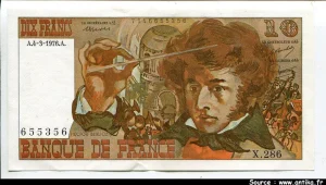 10 FRANCS BERLIOZ - Type 1972